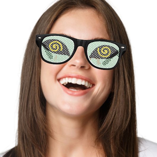 De Fête Retro Alien yeux, lunettes espace science-fiction