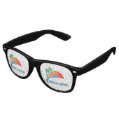 De Fête Retro Lunettes amusantes (Angulaire)