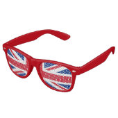 De Fête Retro Lunettes Union Jack (Angulaire)