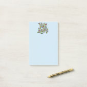 De fête "vous roche !" Notes de post-it de (Sur un bureau)