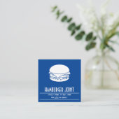 De Fidélité carte carré hamburger (Debout devant)
