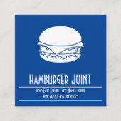 De Fidélité carte carré hamburger (Devant)