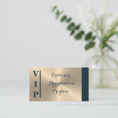 De Fidélité Carte d'appréciation client Gold Key VIP (Debout devant)