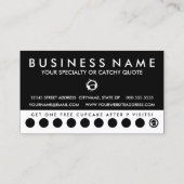 De Fidélité carte noire cupcake splatz (Dos)