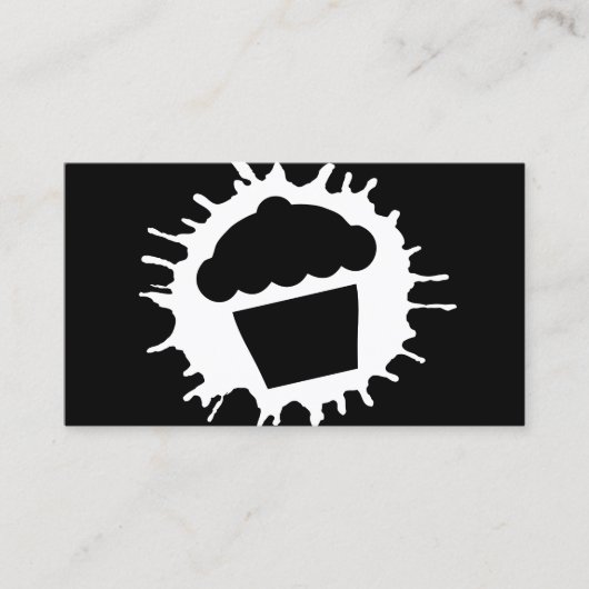 De Fidélité carte noire cupcake splatz (Devant)