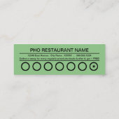 De Fidélité carte perforante pho bowls (Dos)
