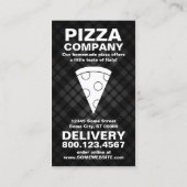 De Fidélité carte perforée à la pizza plaid (Dos)