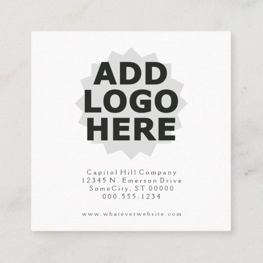 De Fidélité carte perforée simple (Dos)