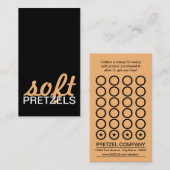 De Fidélité carte poinçonnée bretzels soft (Devant / Derrière)