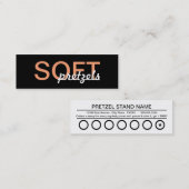 De Fidélité carte poinçonnée bretzels soft (Devant / Derrière)