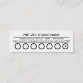 De Fidélité carte poinçonnée bretzels soft (Dos)