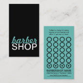 De Fidélité carte punch barbershop (Devant / Derrière)