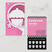 De Fidélité carte punch cupcake starz (Devant / Derrière)