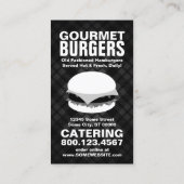 De Fidélité carte punch hamburgers plaid (Dos)