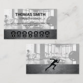 De Fidélité Kettle Bells | Carte Punch | Force entraîneur (Devant / Derrière)