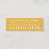 De Fidélité le salon du soleil manicures la carte perforée (Dos)