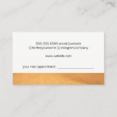 De Fidélité Logo du peigne ciseaux | Carte Punch (Dos)