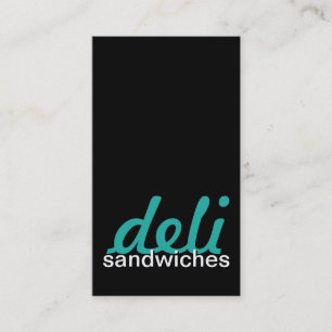 De Fidélité sandwichs deli carte punch