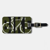 de fiets . fietsen . bagagelabel (Voorkant horizontaal)