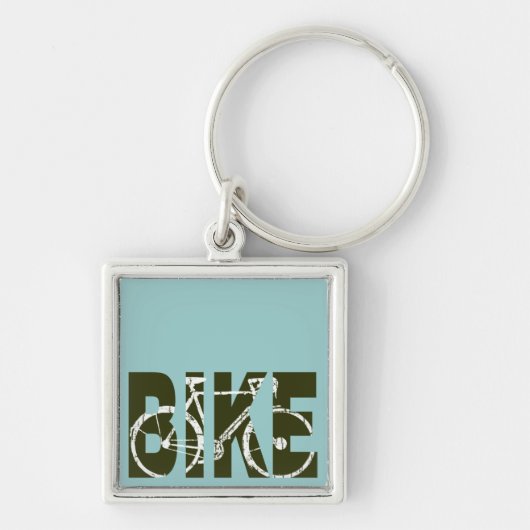 de fiets . fietsen . sleutelhanger (Voorkant)