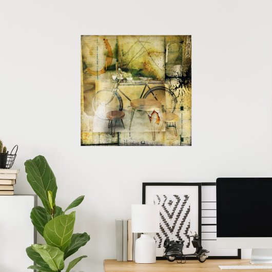 De fiets poster (Thuiskantoor)