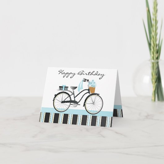 De Fiets van de stip Kaart (Voorkant)