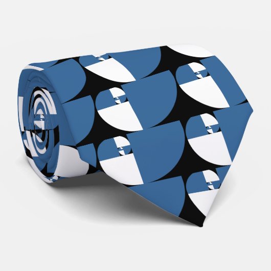 "De Fiibonacci" Stropdas (Opgerold)