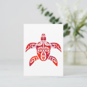 DE FIJIAANSE TURTLE BRIEFKAART (Staand voorkant)