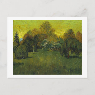 De fijne kunst van de dichter Garden Van Gogh Briefkaart