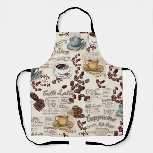 De Fika Swedish Coffee Schort (Voorkant)