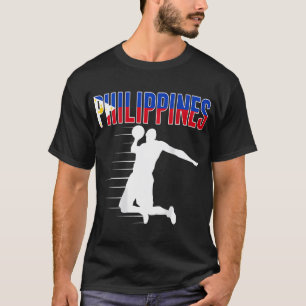De Filipijnen Basketball Fans Jersey Philippine T-shirt