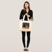 De filles à nuit sac fourre-tout "" (Devant (modèle))
