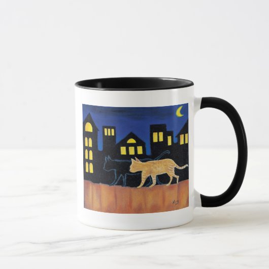 De filles de nuit tasse de café "" (Droite)
