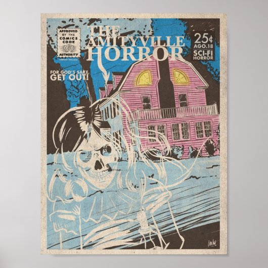 De film Amityville Horror Poster (Voorkant)