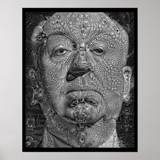 De filmregisseur Deep Dream Poster (Voorkant)