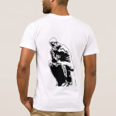 De filosofen doen het dieper t-shirt (Achterkant)