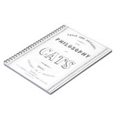 De filosofie van katten notitieboek (Linkerzijde)