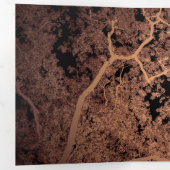 De Fin D'année Trois Volets Carte des arbres 5 (Intérieur en premier)