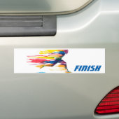 De finse Motivatie Bumpersticker (Op auto)