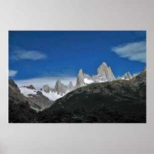 De Fitz Roy Massif Poster