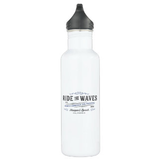 De flacon met Waves Water Waterfles