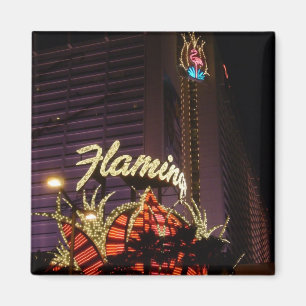 De Flamingo Hotel Magnet Magneet