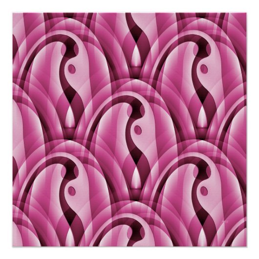 De Flamingos... Perfect Poster (Voorkant)