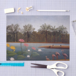 De Flamingos Tissuepapier