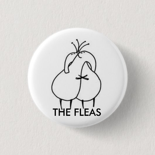 De Fleas Button Badge (Voorkant)