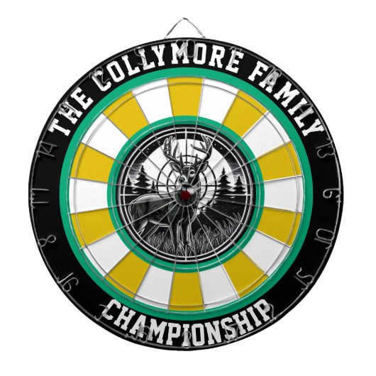 De Fléchettes Cerf forestier avec superposition cible (Devant)