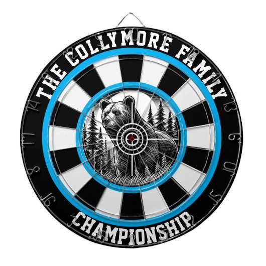 De Fléchettes Grizzly circulaire avec superposition cible (Devant)