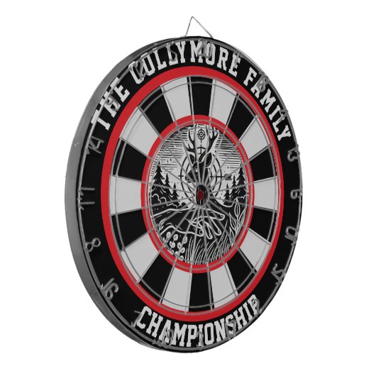 De Fléchettes Oeuvre rustique cerf et cible (Devant gauche)