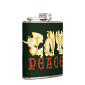 De Fles van de vreugde en van de Vrede Heupfles (Rechts)