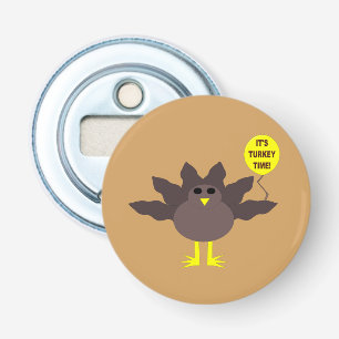 De Flesopener van de Thanksgiving van de Tijd van Button Flesopener